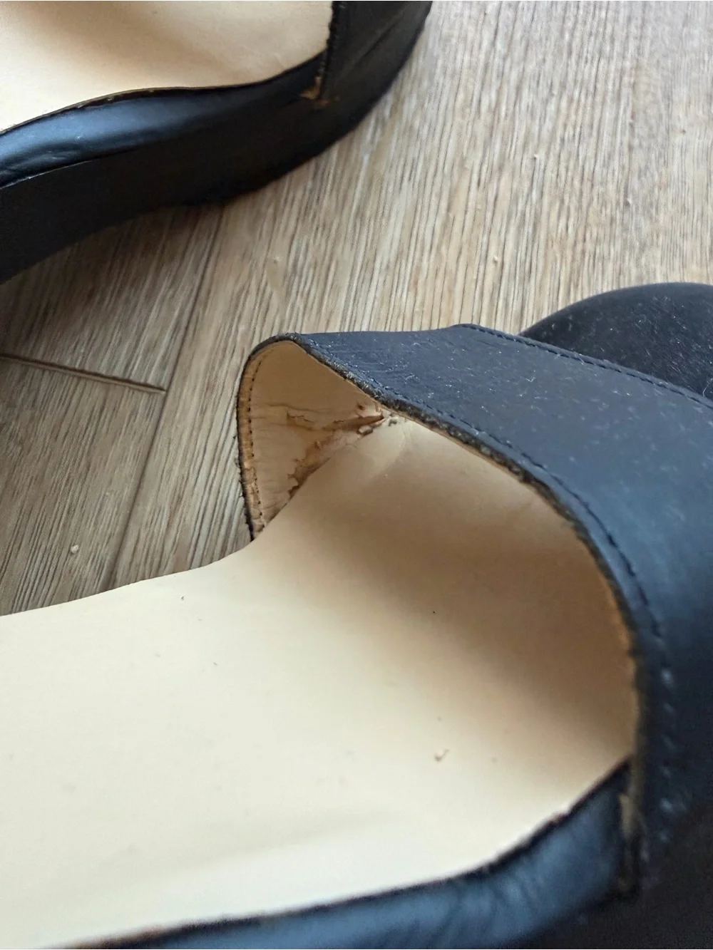 American Apparel Black Wooden Sandals